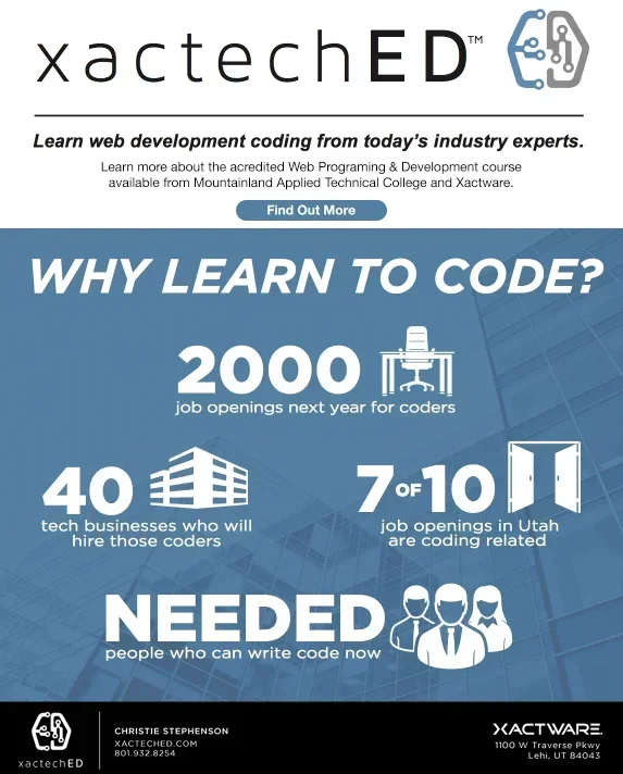 xactechED marketing flyer